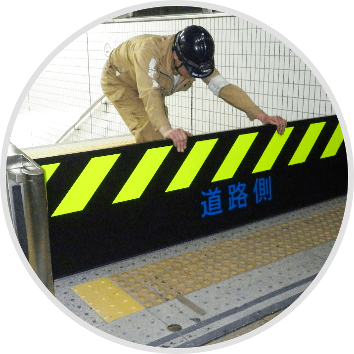 軽量・簡単設置